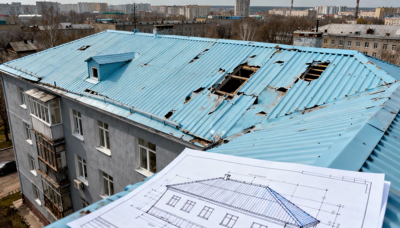Проект ремонта кровли